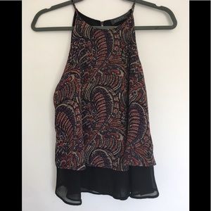 Paisley flowing ASTR blouse